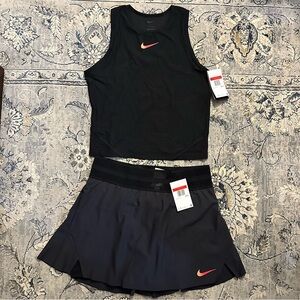Women’s L Black Tennis Set